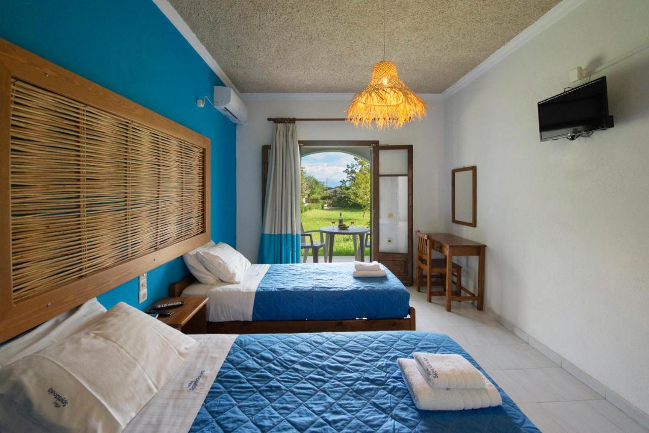 Villa Spyridoula Studios On The Beach Sidárion Eksteriør billede